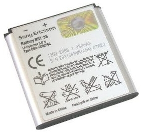 Original Sony Ericsson Polymer Akku (BST-38)