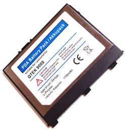 O2 XDA Exec, MDA Pro,Qtek 9000 1700mAh Polymer-Akku