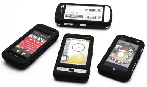 Protector Case (schwarz) f�r Samsung SGH-S5230
