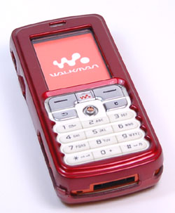 Protector Case f�r Sony Ericsson W800i,D750i Red