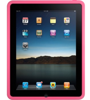 Silicon Kondom Tasche (pink) f�r Apple iPad