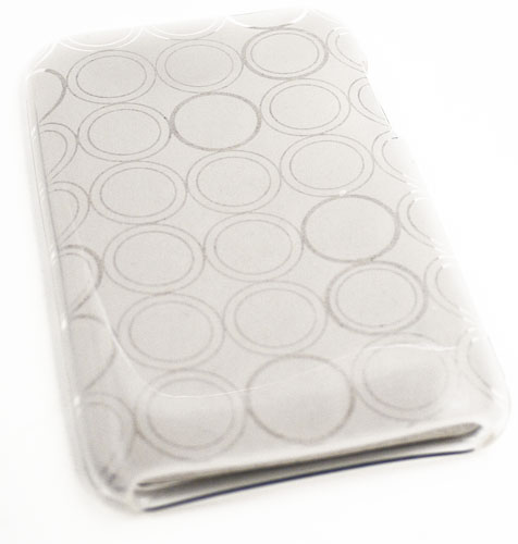 Silicon Tasche (trans) kreise f�r Apple iPod Touch 2 /3
