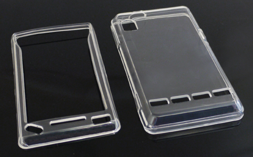 Silicon Tasche (transparent) f�r Motorola Milestone