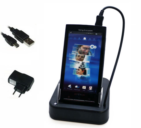 Docking /Hotsync/Tischladestation f�r Sony Ericsson X10