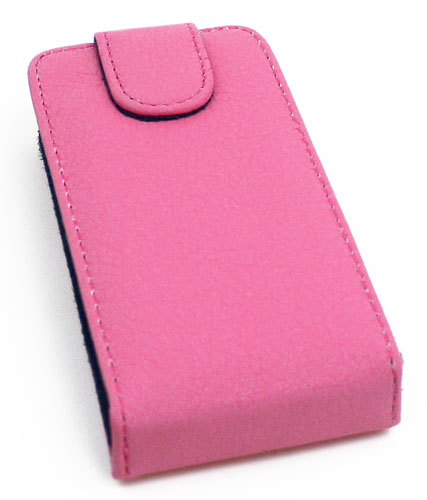Flipstyle Tasche (pink) mit Halteschale f�r LG GD510