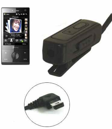 Mini USB 11Pin zu 3,5mm Headsetadapter / Volume Control
