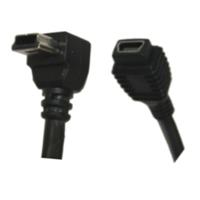 USB Mini B Verl�ngerung m.Winkelstecker 90�(5 Polig)