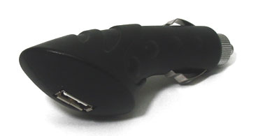 USB KFZ-Ladeger�t Schwarz f�r PDA/Pocket PC /Handy usw.