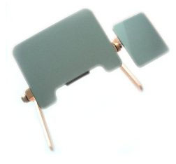 LAPTOP / Notebook-Tisch m.Mausablage Cyan u.USB LED