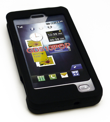 Protector Case (schwarz) f�r LG GD510 POP