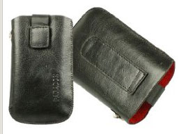 SlimCase Leather (black) Size M (Modelle siehe Text)